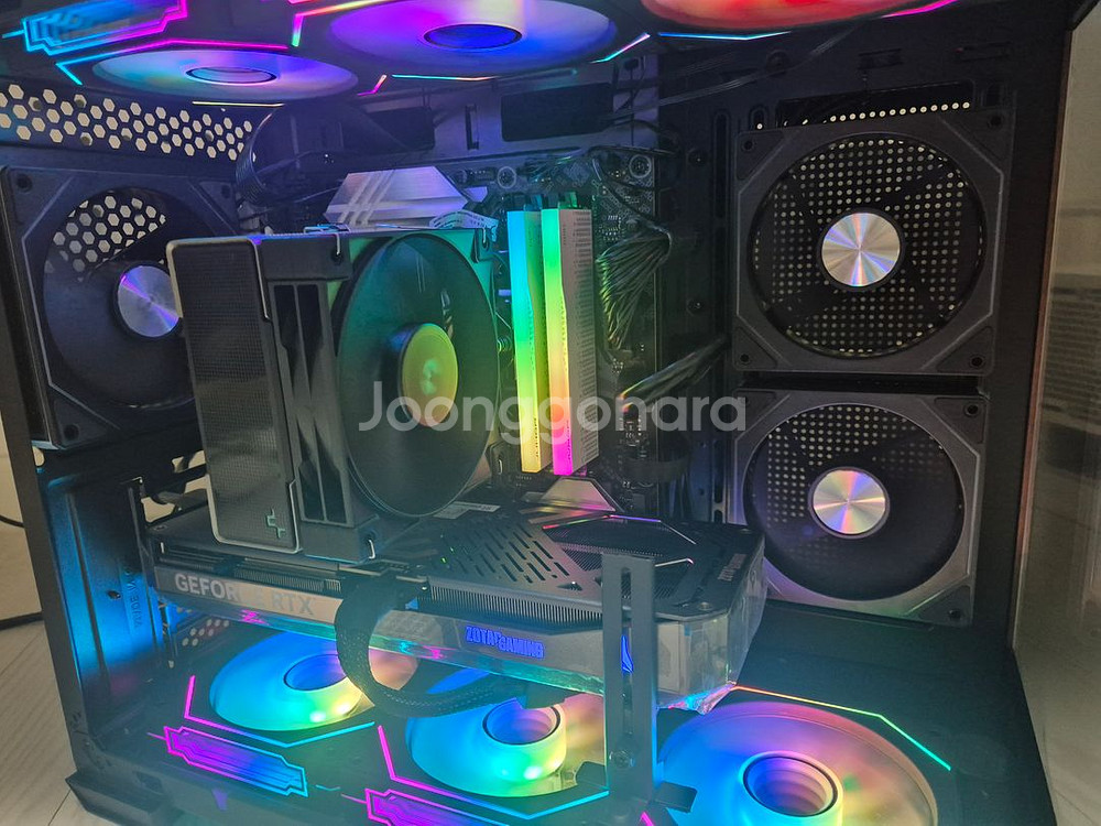 라이젠9600+rtx 5070 고성능 감성 pc싸게 팜--0