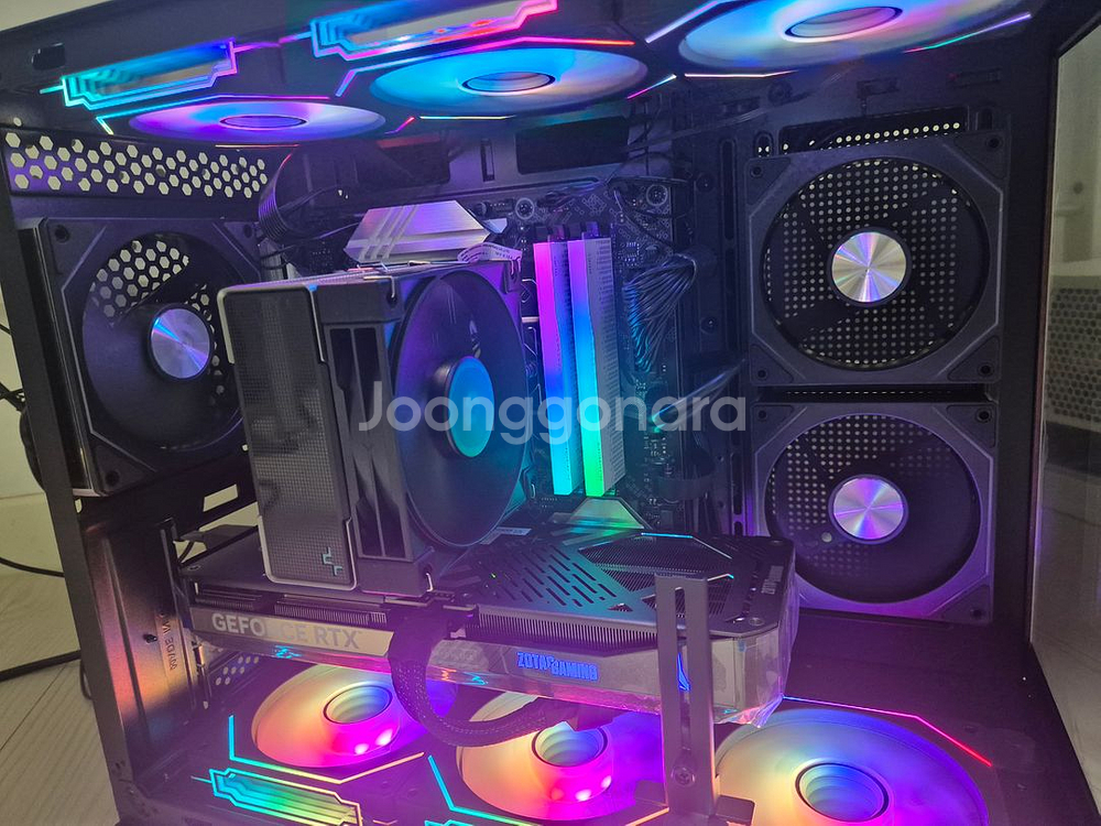 라이젠9600+rtx 5070 고성능 감성 pc싸게 팜--1