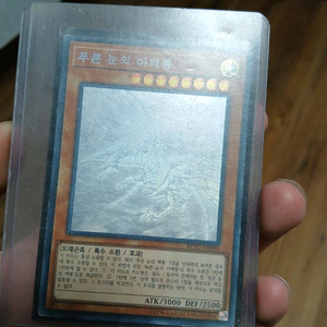 푸른 눈의 아백룡 카드