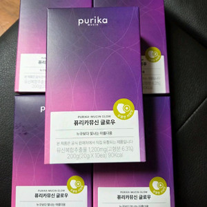 퓨리카뮤신 글로우 키위맛 5박스