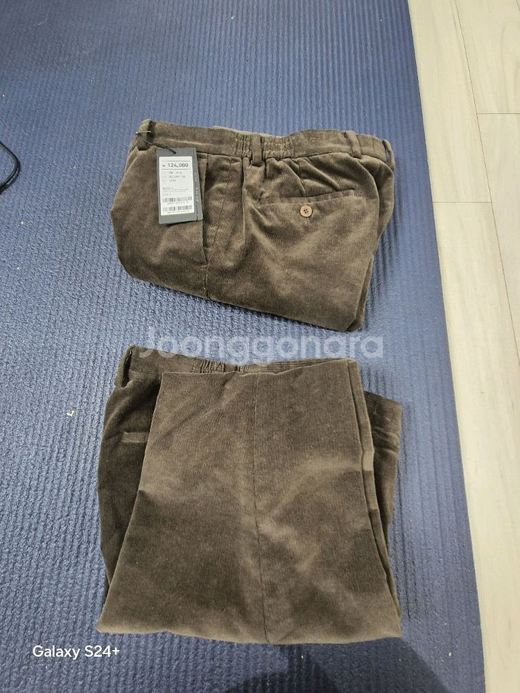앤드지 코듀로이(골덴) 바지 30인치(새상품)--5