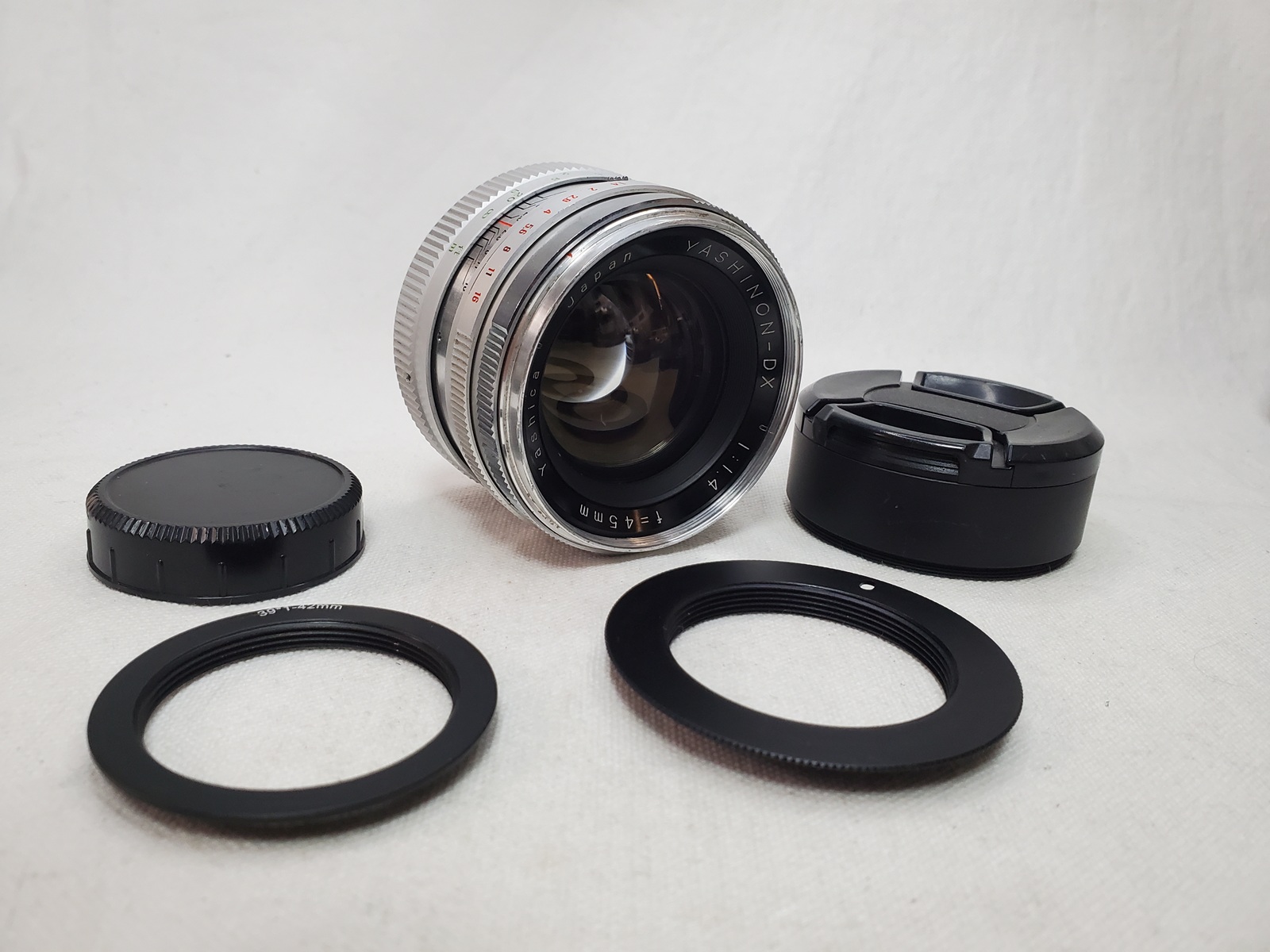 Yashica Yashinon-DX 45MM F1,4 | 중고나라 - 안심되는 중고거래