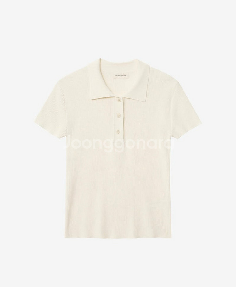 포유어아이즈온리 로어스 피케이 니트--0