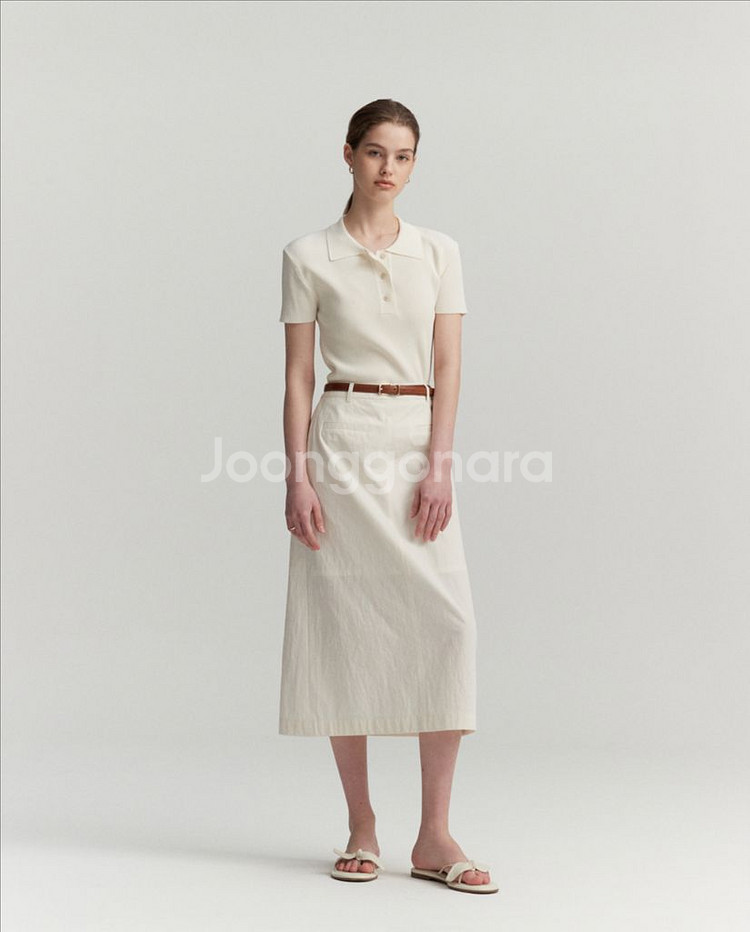 포유어아이즈온리 로어스 피케이 니트--1