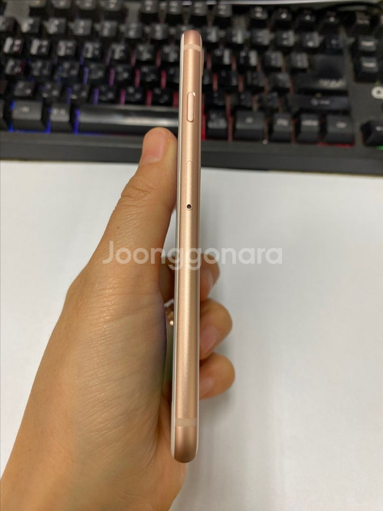 아이폰8 로즈골드 SSS급 128GB 배터리100%--5