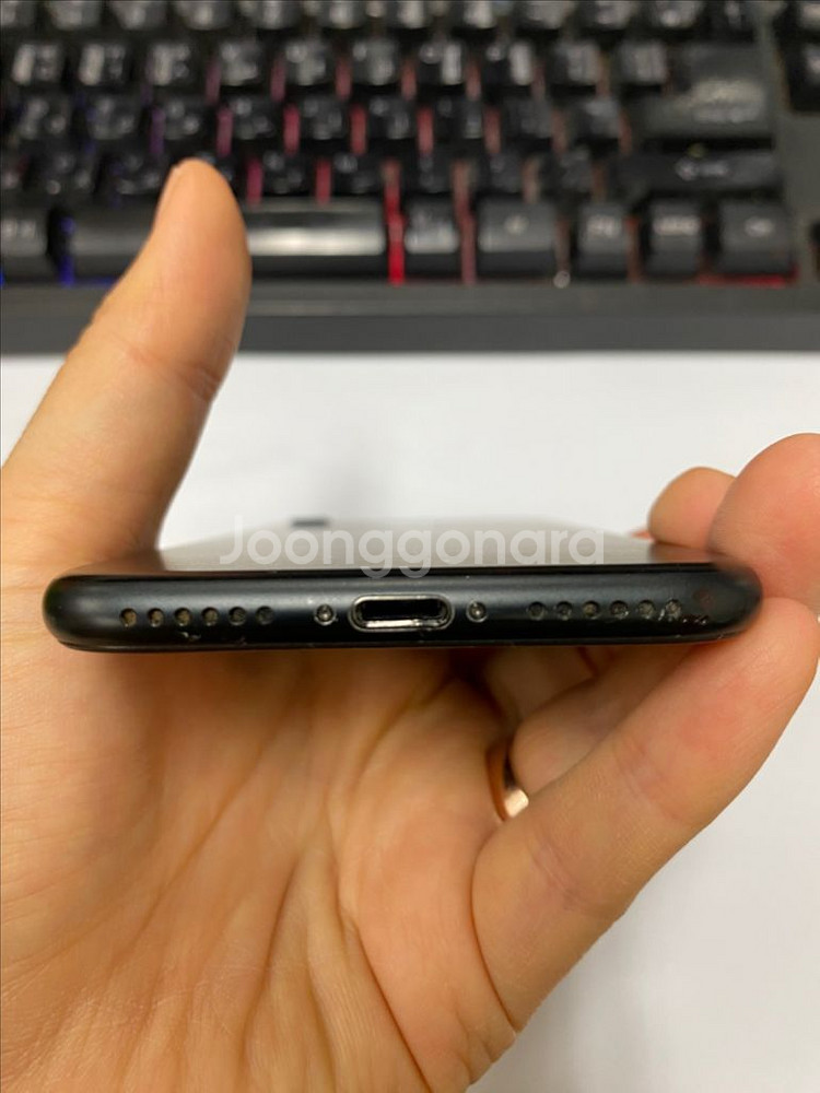 아이폰7 매트블랙 A급 32GB 배터리100%--6