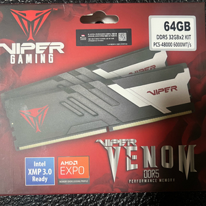 패트리어트 바이퍼 베놈 ddr5 64gb 6000