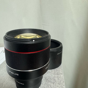 소니 FE 삼양 85mm f1.4