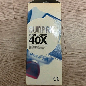 니콘 플래시 sunpak power zoom 40k