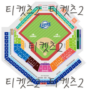 7/19,20 대구 삼성vs키움 스카이 상단지정석