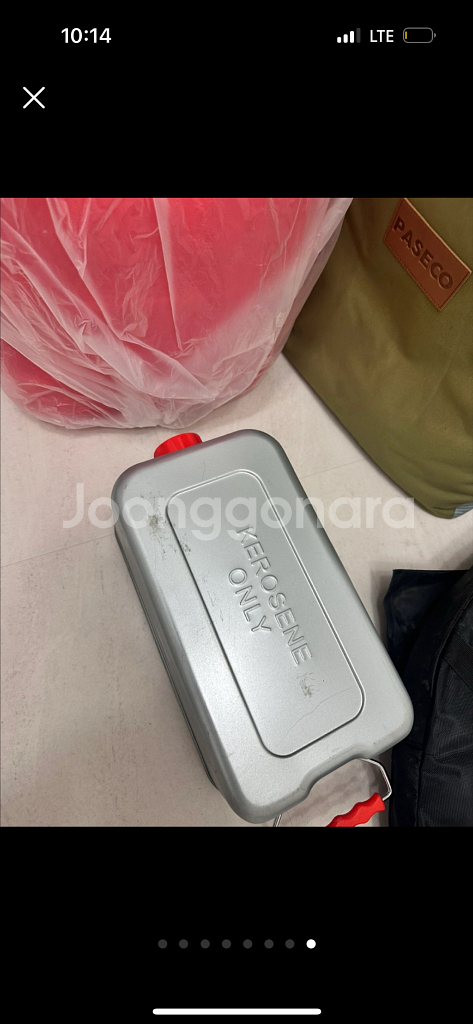 캠핑 파세코 팬히터 (베이지 희귀템못구함) 1회사용--5