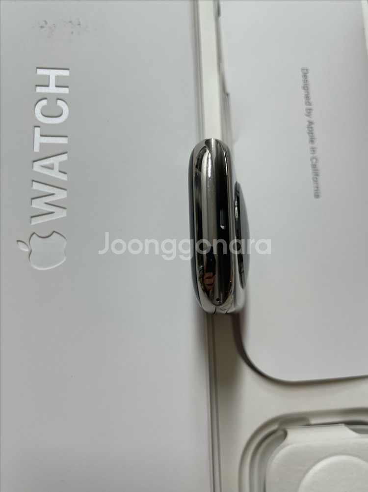 애플워치10티타늄 46mm 내추럴 애플케어+--4