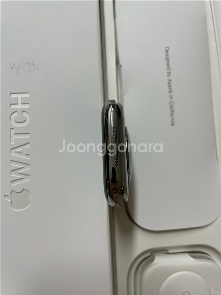 애플워치10티타늄 46mm 내추럴 애플케어+--5