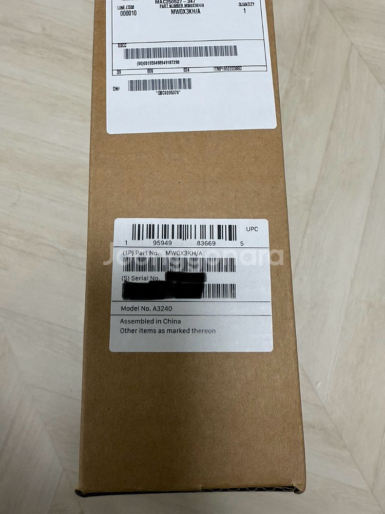 맥북에어13 M4 16GB 512GB 실버 미개봉--1