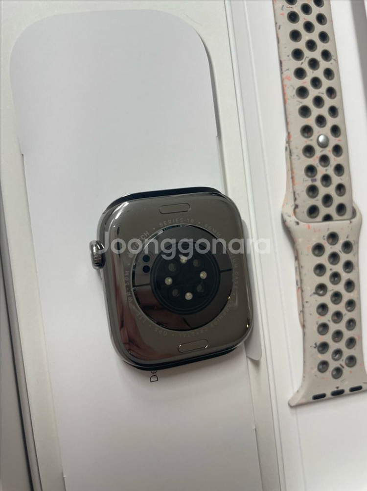 애플워치10티타늄 내추럴 46mm 애플케어+--2
