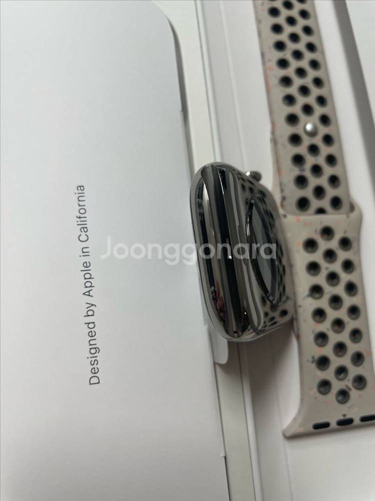 애플워치10티타늄 내추럴 46mm 애플케어+--4