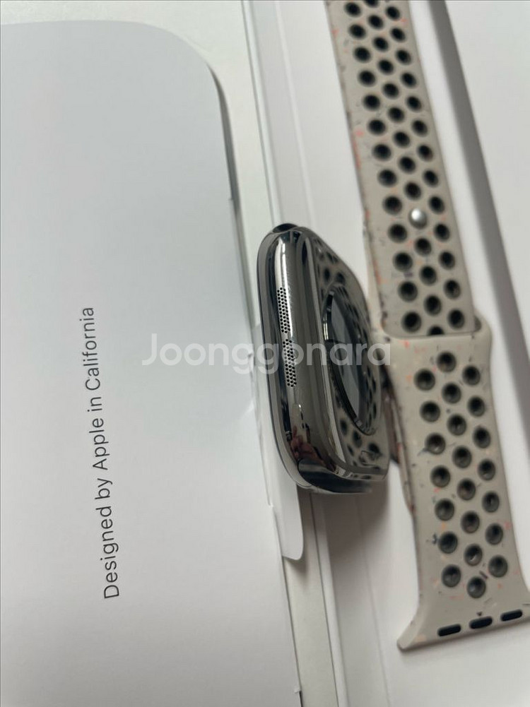 애플워치10티타늄 내추럴 46mm 애플케어+--5