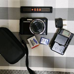 삼성 블루 WB 2000 디지털카메라 파우치포함