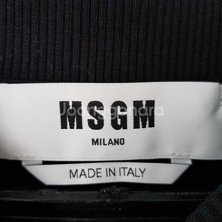 MSGM 검정맨투맨--7