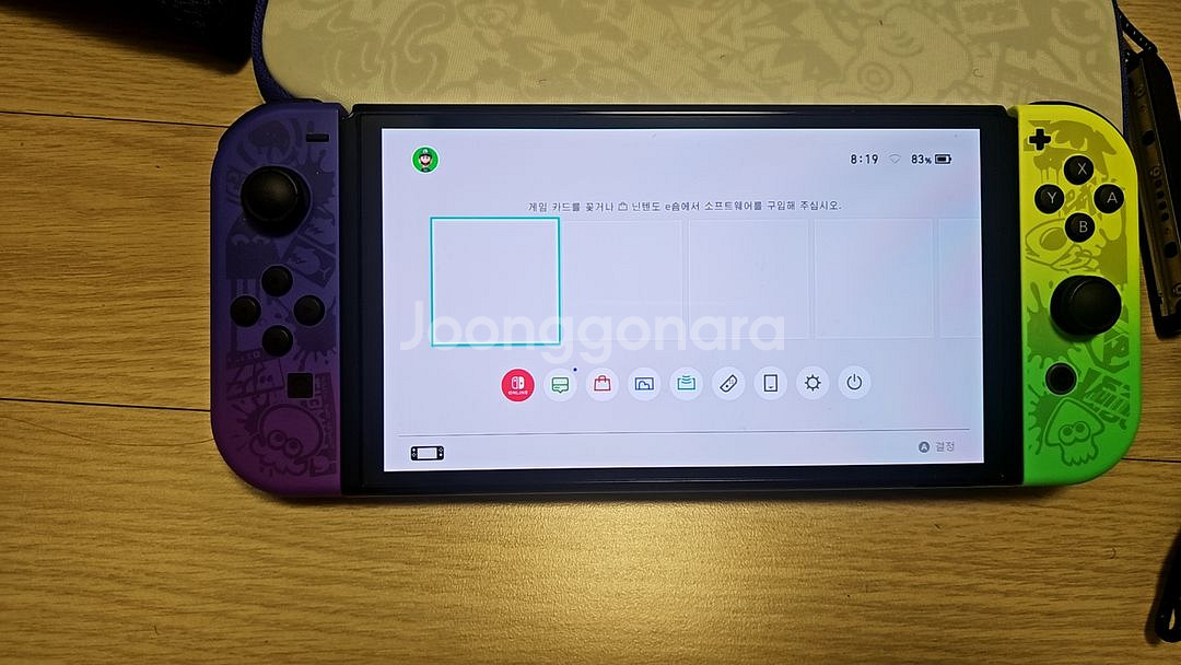 S급 풀구성 닌텐도 스위치 OLED 스플래툰 에디션 배--1
