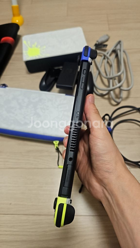 S급 풀구성 닌텐도 스위치 OLED 스플래툰 에디션 배--6
