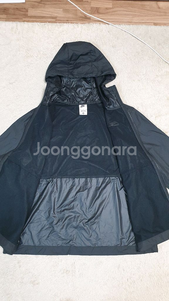 [여성M] 정품 나이키 후드 바람막이점퍼 완전새것 무배--5