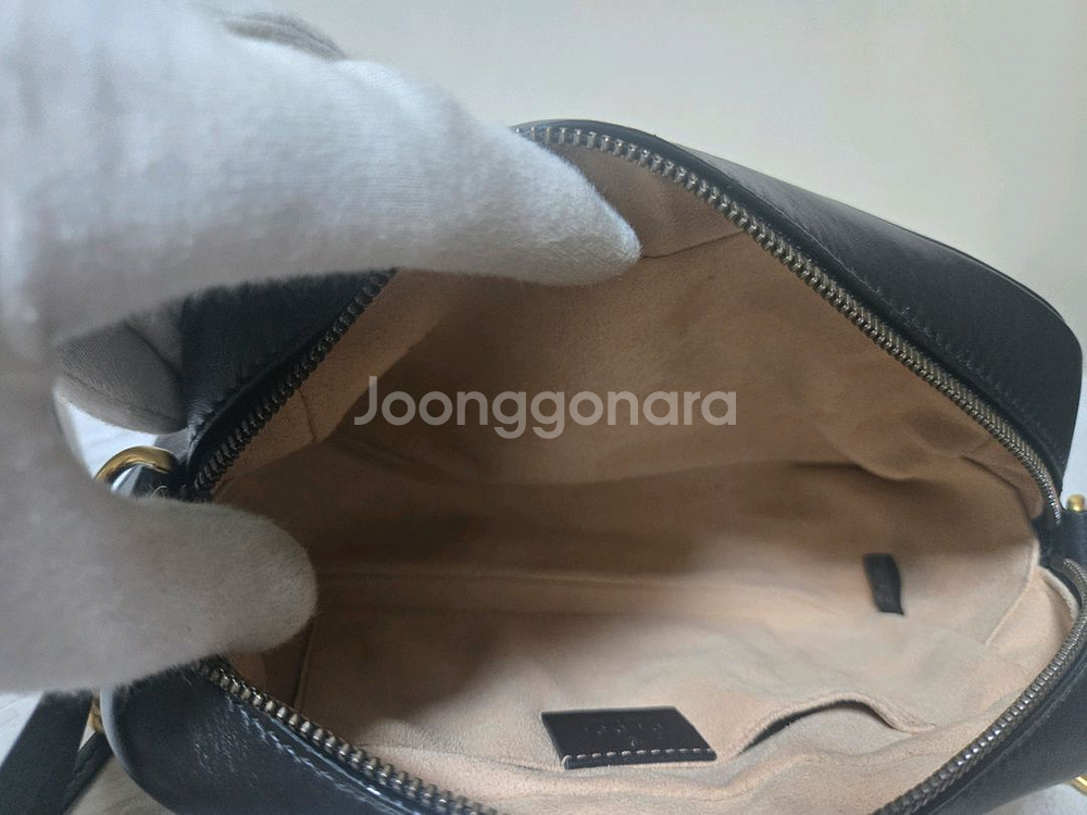 구찌 마몬트 마틀라세 체인 숄더 스크랩 숄더백--7