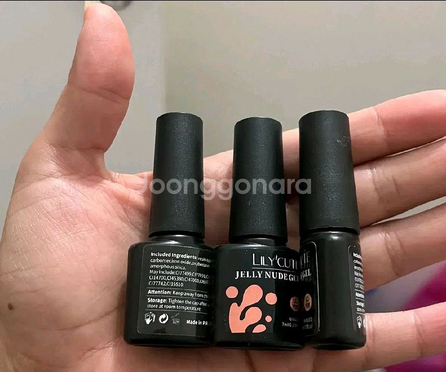 미니6종_시럽젤 누드젤 젤네일세트 (7ml*6)--2