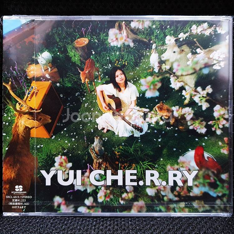 유이 YUI CHE.R.RY CD 미개봉 신품--0