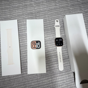 애플워치 10 42mm 골드 GPS (3달 사용!!)