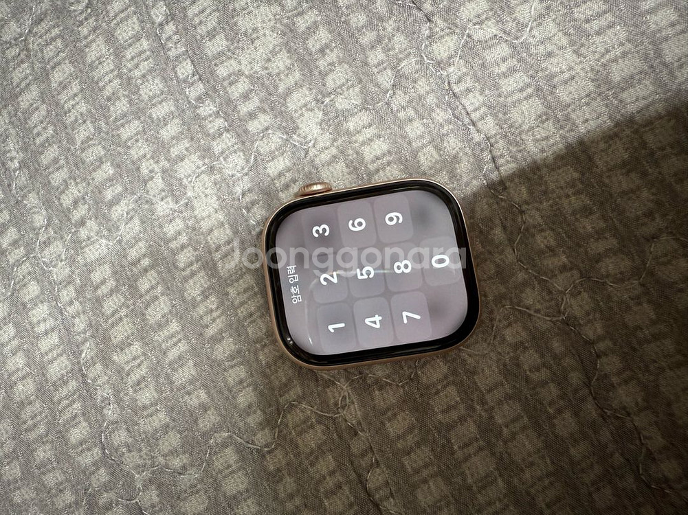 애플워치 10 42mm 골드 GPS (3달 사용!!)--4