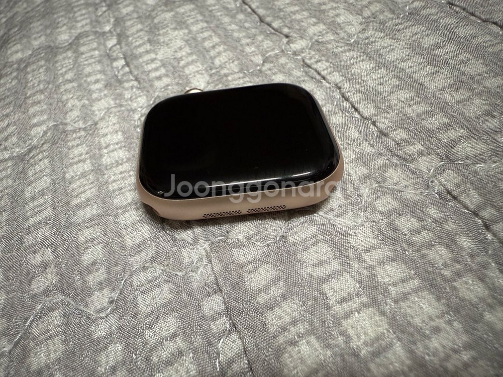 애플워치 10 42mm 골드 GPS (3달 사용!!)--6