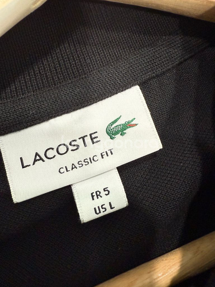 라코스테 긴팔 카라티 클래식핏 L사이즈--2