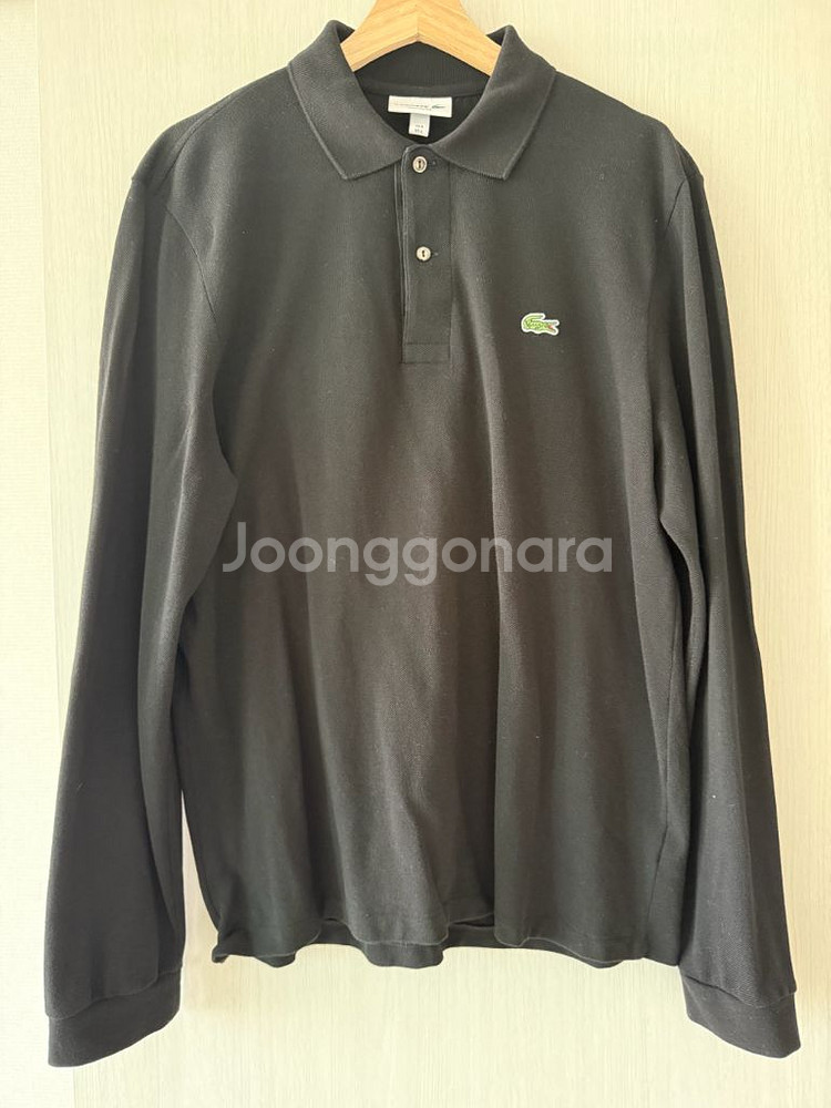 라코스테 긴팔 카라티 클래식핏 L사이즈--0