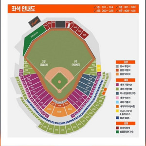 한화 vs ssg 25일 (금) 122구역 단석 판매