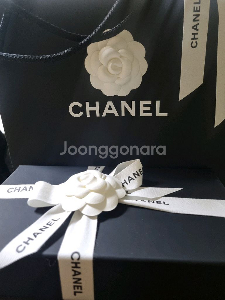 샤넬 캐비어파우치 새것 백화점 구매제품--0