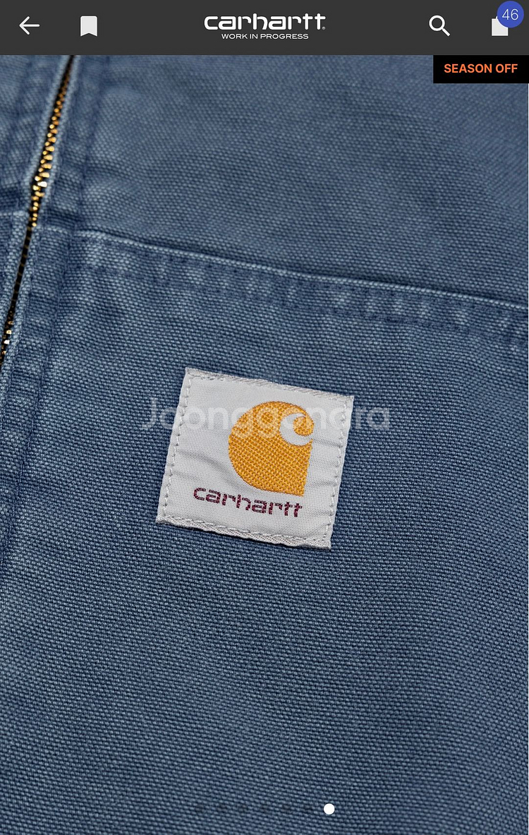 새상품 25ss 칼하트 액티브 자켓 m--2