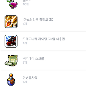 메이플 이노시스서버 놀장강 팔아요