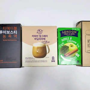 루이보스, 바닐라라떼, 티백, 보틀 일괄