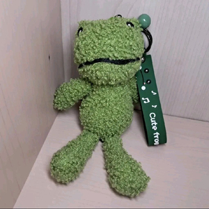 큐트 프로그 청개구리 인형 키링