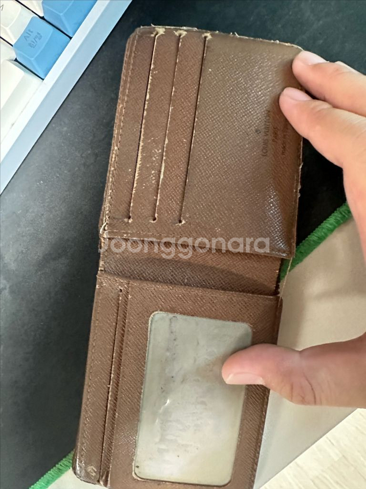 루이비통 반지갑(정품)--2