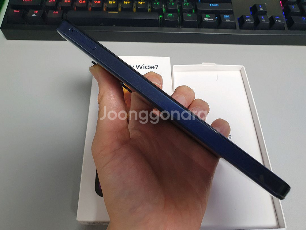 갤럭시 와이드7 / 128GB / 다크 블루--2