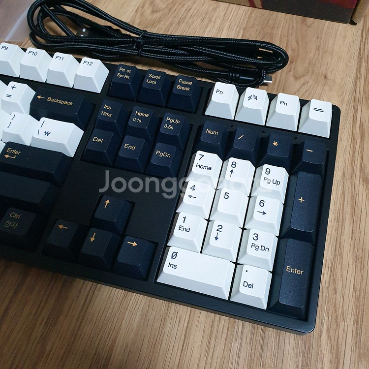 덱 헤슘 풀배열 거북선 블랙에디션 유선 기계식 키보드--2
