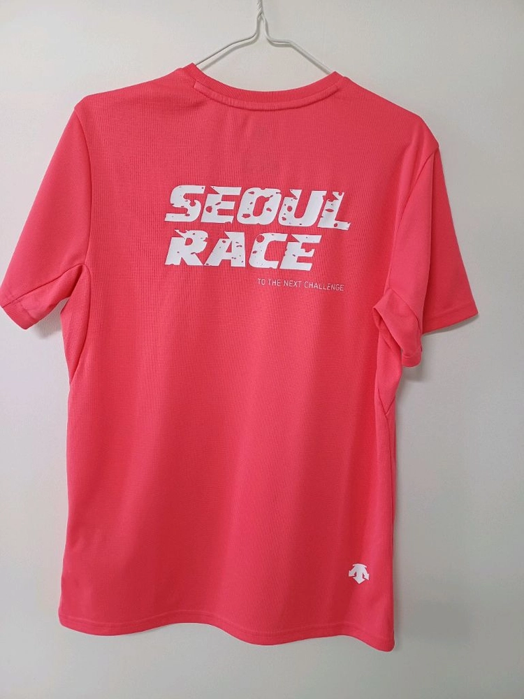 여성 데상트 런닝 반팔티셔츠 (스판100) 이미지