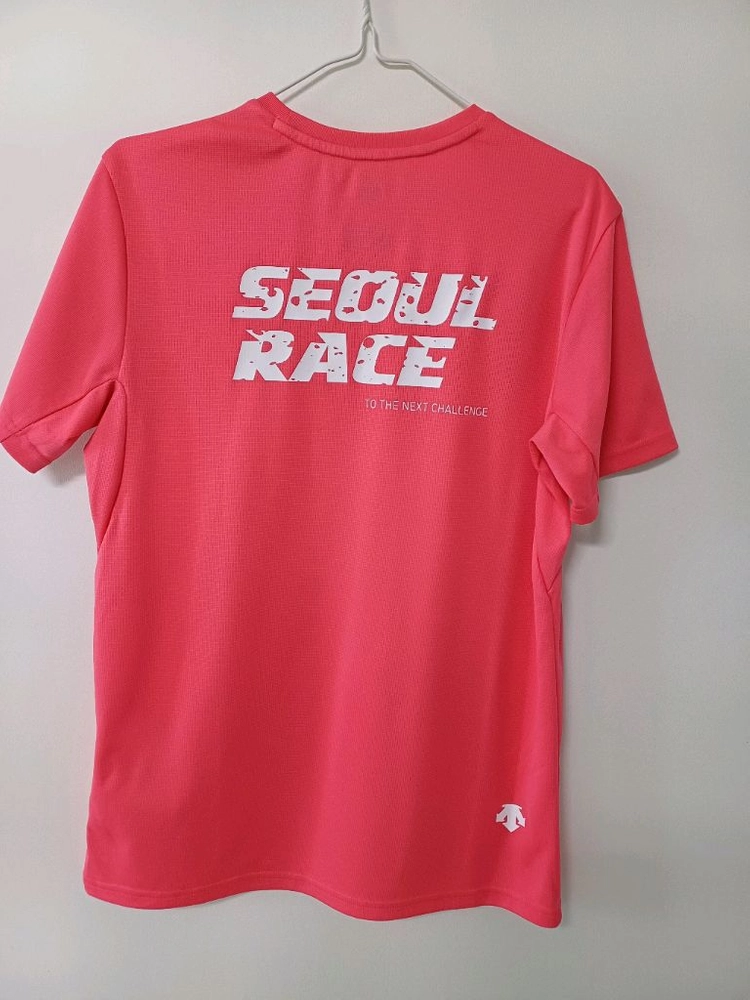 여성 데상트 런닝 반팔티셔츠 (스판100) 이미지