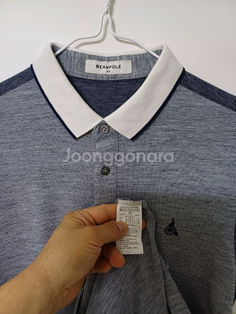 여성 빈폴 린넨 반팔 카라티셔츠 (스판95)--4