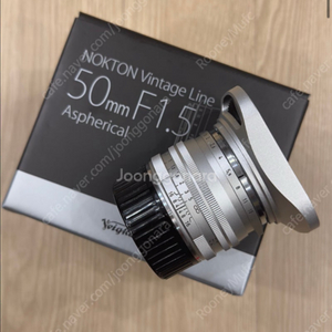 녹턴 50mm 1.5 빈티지실버 + 고가필터