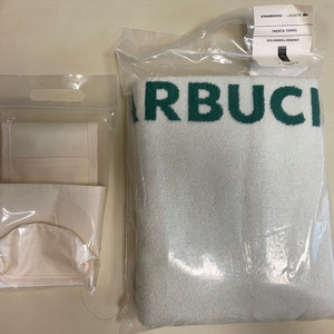 (미개봉교환) 스타벅스 프리퀀시 타월 + 사이드포켓