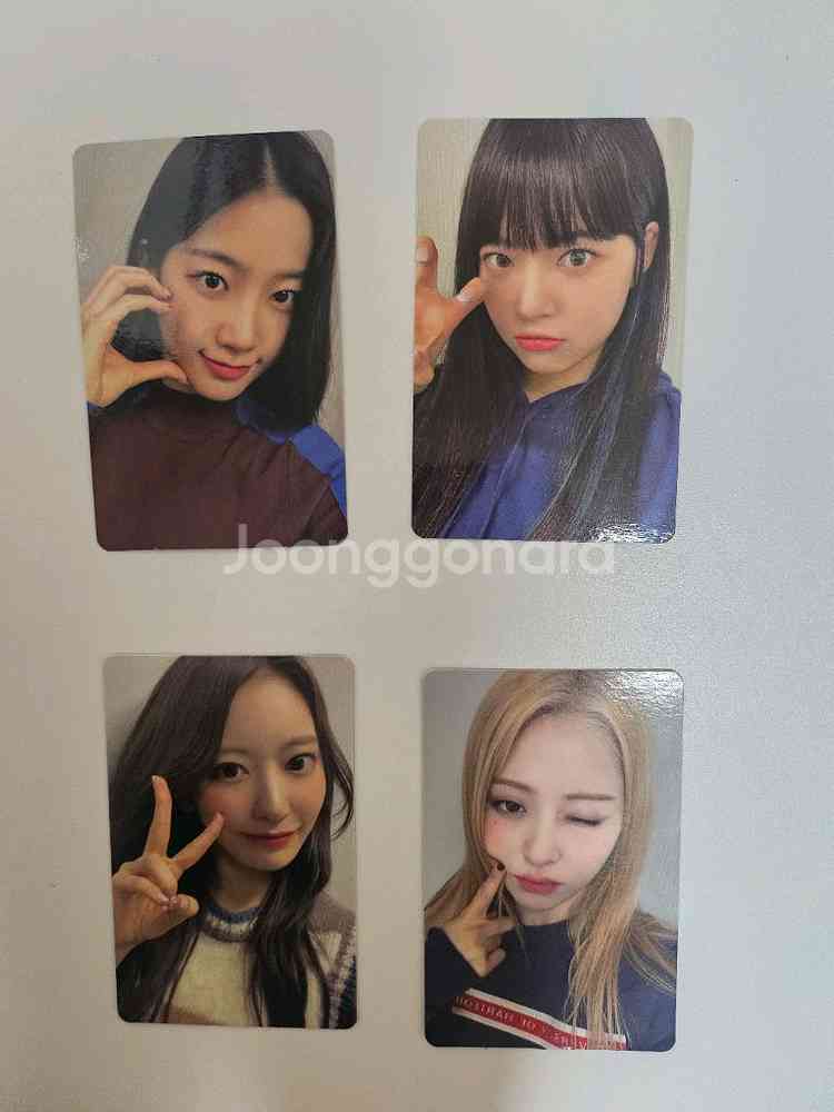르세라핌 팬클럽 1 포카 일괄판매--0