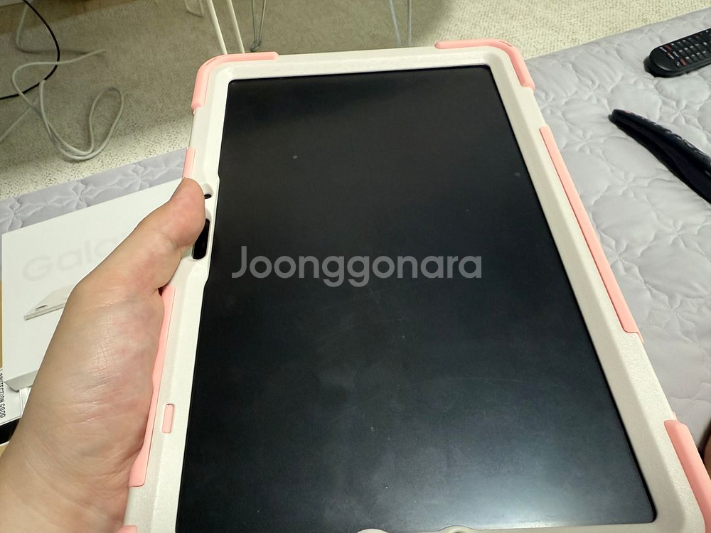 갤럭시탭 S9 5g모델 128g 베이지 색상 판매--4